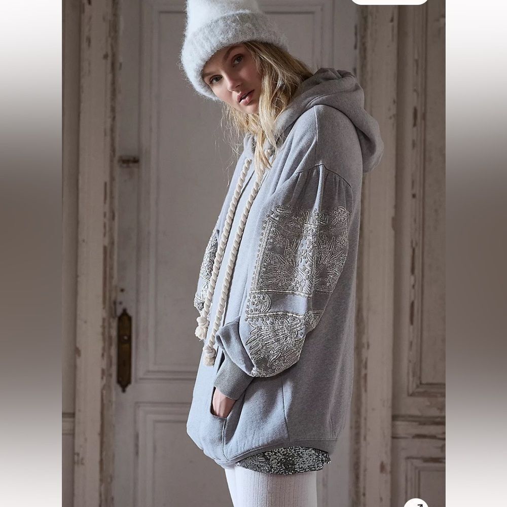 Free People Encrusted Sweatshirt